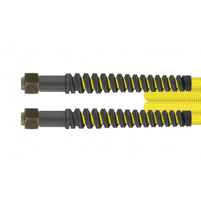 HP high-pressure hose, 3.50 m, yellow, sealing cone (DKOL), FT, M18 x 1.5
