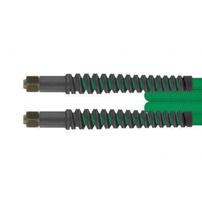 HP high-pressure hose, 4.20 m, green, sealing cone (DKOL), FT, M14 x 1.5