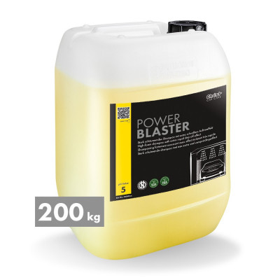 POWER BLASTER high-foam shampoo with extra-rapid drip-off effect, 200 kg POWER BLASTER high-foam shampoo with extra-rapid drip-off effect, 200 kg