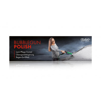 Strap, banner, mesh, BUBBLEGUN POLISH, 300 x 90 cm, German