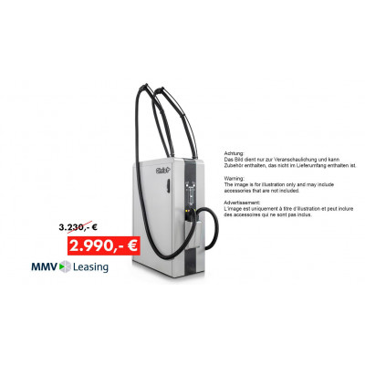 Self-service vacuum cleaning system SOLO STRIPE, 400 V, with coin tester
