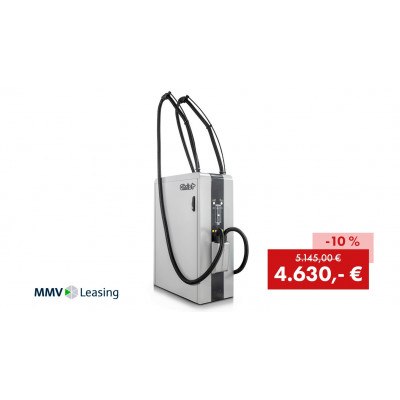 Self-service vacuum cleaning system DUO STRIPE, 400 V, with coin tester Self-service vacuum cleaning system DUO STRIPE, 400 V, with coin tester