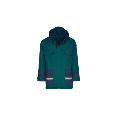 Weather jacket jobline, petrol/navy, size XL