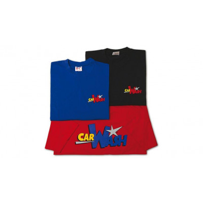 Round-necked T-Shirt Car Wash, cornflower blue, size L