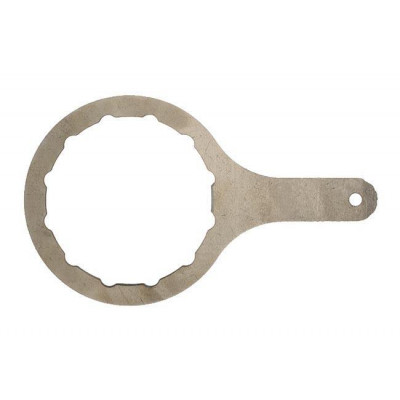 Filter wrench for filter box, large, brass (no. 1260017)