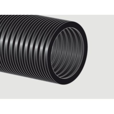 Suction hose, black, DN38, length 20 m