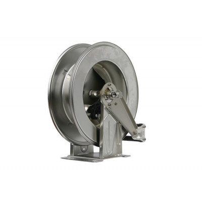 Automatic HP hose reel, stainless steel, 420 DM x 460 mm, without hose