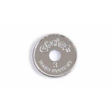 Token, chip, Christ 3, 26 mm embossed with hole - Image similar