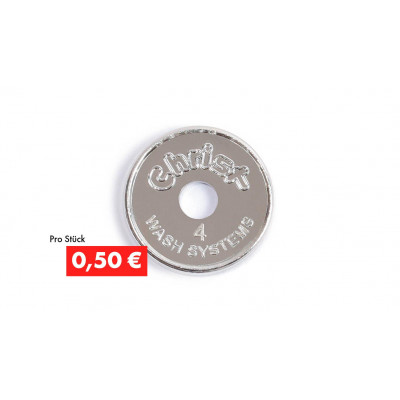 Token, chip, Christ 4, 23.0 mm embossed with hole