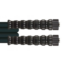 High-pressure hose, wire reinforcement, 10.0 m, black, hand screw coupling M22 - Image similar