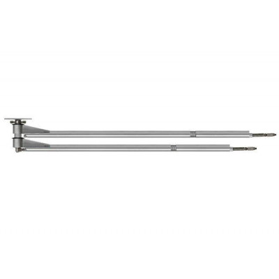 High-pressure double ceiling boom, spring suspension, 1600/1750 mm